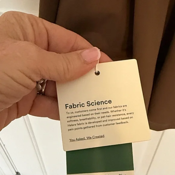 Halara Softlyzero Plush Brown Strappy Athletic Dress - Picture 4 of 7